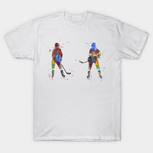 Hockey Player Girl T-Shirt